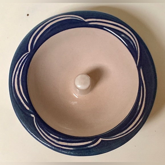 Vintage Unused Glazed Clay Pottery ORIGINAL APPLE BAKER - Picture 6 of 15